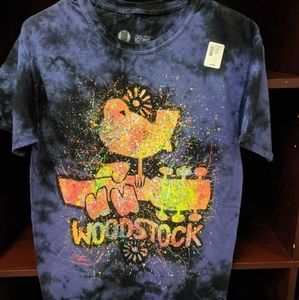 NWT Tie dye Woodstock T-shirt